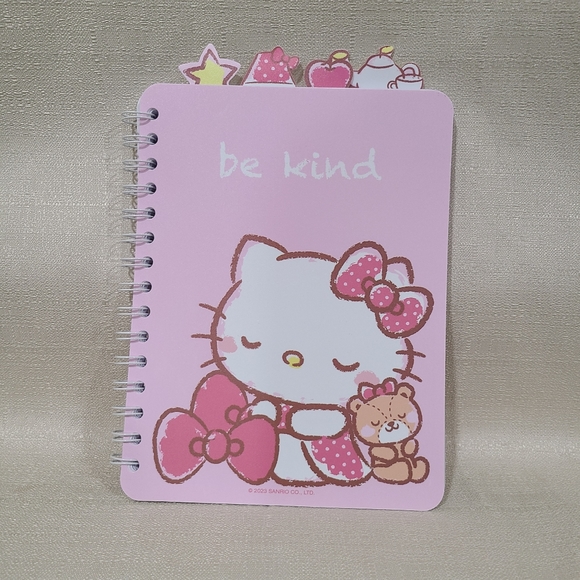 Hello Kitty Sanrio Tab Journal Notebook - Picture 1 of 8
